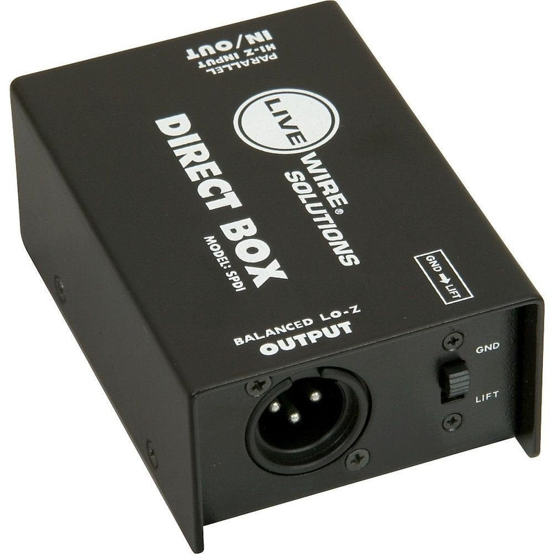 Livewire SPDI Passive Direct Box with Attenuation Pad