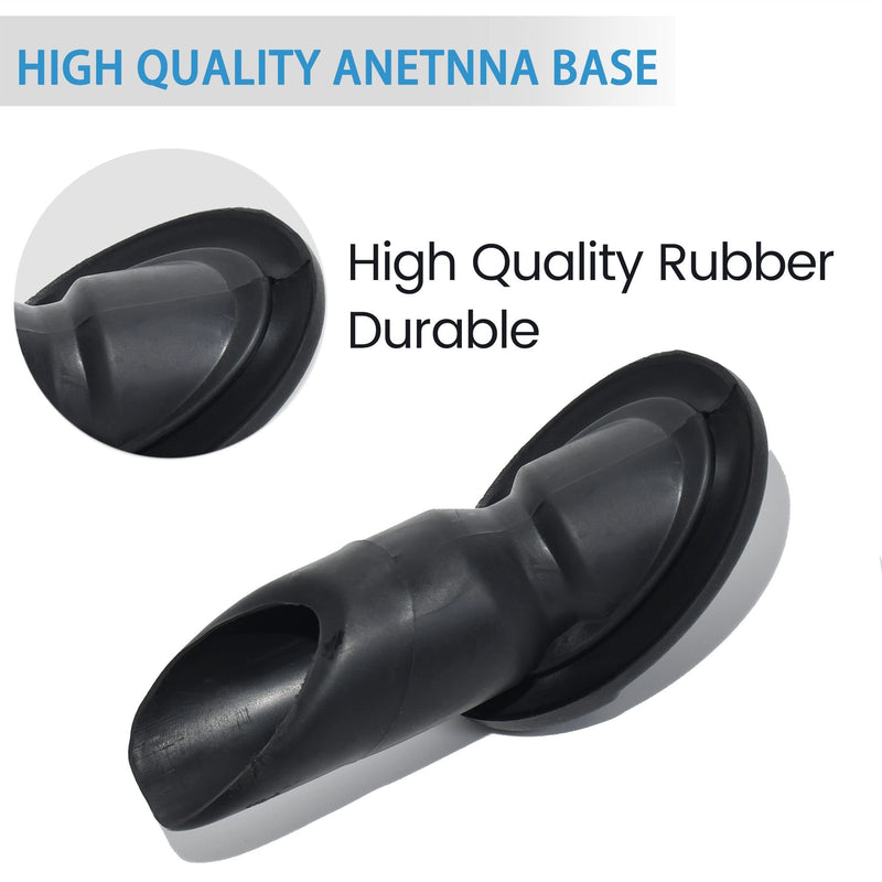 Anina Antenna Ornament for 2011-2014 Toyota Sienna 86392-08020 Toyota Accessory Antenna Adapter Black Mount Radio Antenna Base Bezel