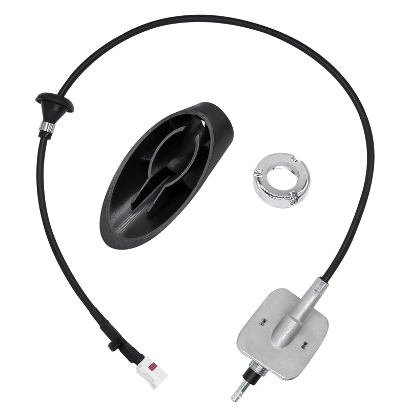 [AUSTRALIA] - Radio Antenna Base Assembly Cable with Adapter Cover Compatible with Dodge Ram 1500 2500 3500 4500 5500 2009-2021 Replace ‎5064394AG 5064395AE 5064394AH 