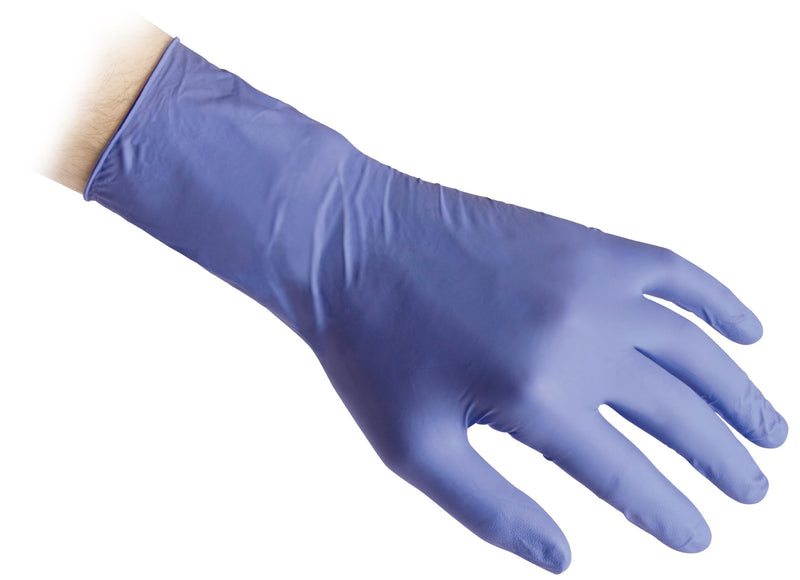 [AUSTRALIA] - Reflexx R99/XL "HIRISK", the high resistance powder free nitrile gloves gr 8.9, Size X-Large, Blue (Pack of 50) XL 