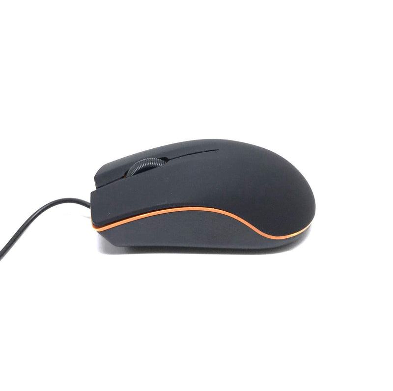 TFD Supplies - Wired 3 Button Optical Computer Mouse - 10 Pack - Bulk Computer Mice