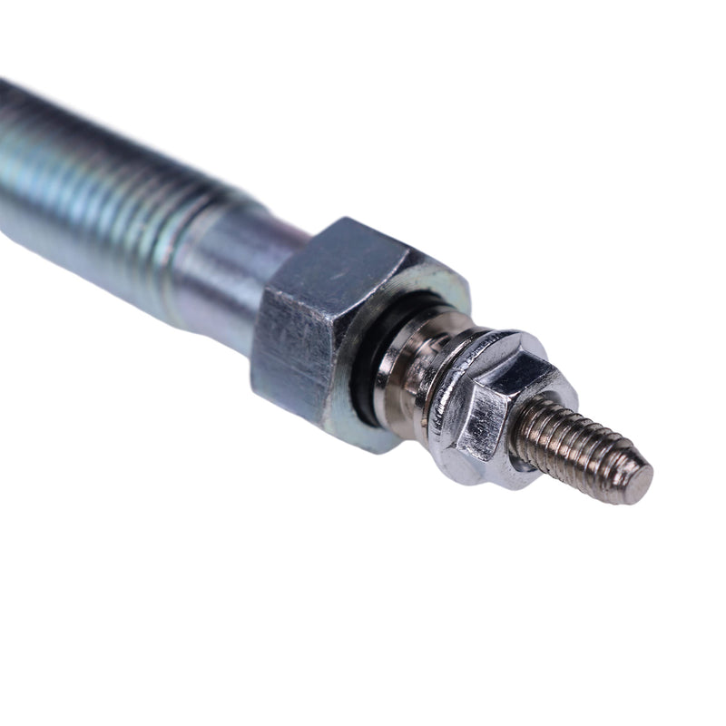JEENDA Glow Plug E6303-65511 E6301-65512 Compatible with Kioti CK25 CK2510 CK2610 CK27 CK30 CK35 DK35 DK40 DK45 DK50 DK551 DS3510 DS4510 LK2554 LK2610 LK30 Mahindra 3510 (4) 4