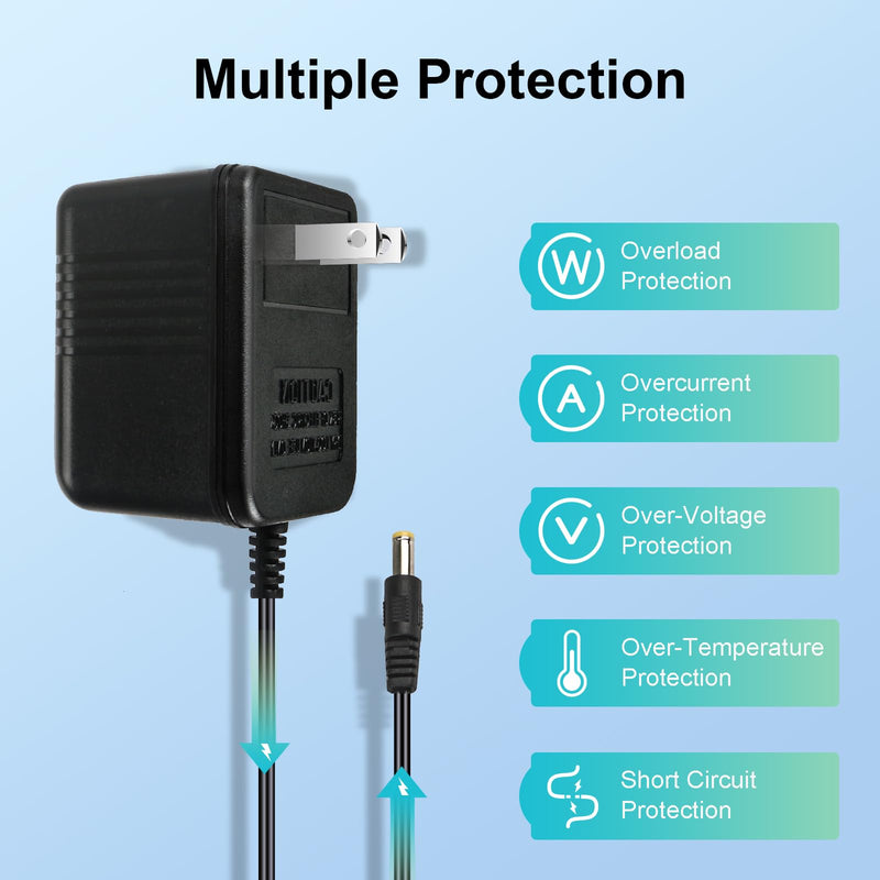 1 spot 9V1.3A Guitar Drop Pedal Power Supply for Digitech Whammy Jamman RP355 RP350 RP100 RP200A RP250 RP255 RP150 RP1000 Multi Effects Processor Switching AC Charger