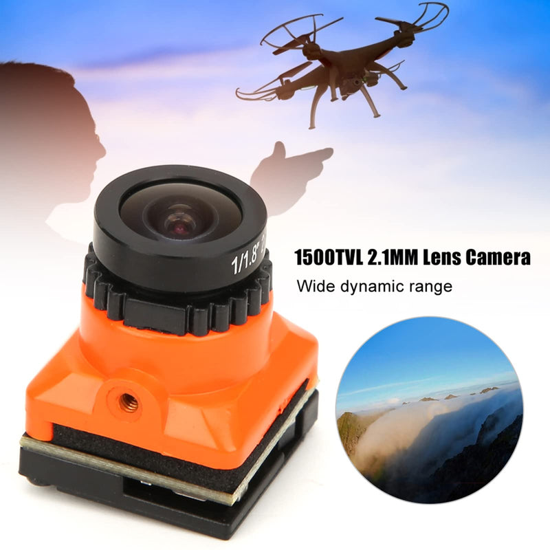 SUNGOOYUE FPV Camera, Plastic Metal High Definition 1500TVL 2.1MM Lens OSD for FPV Quadcopter Drone