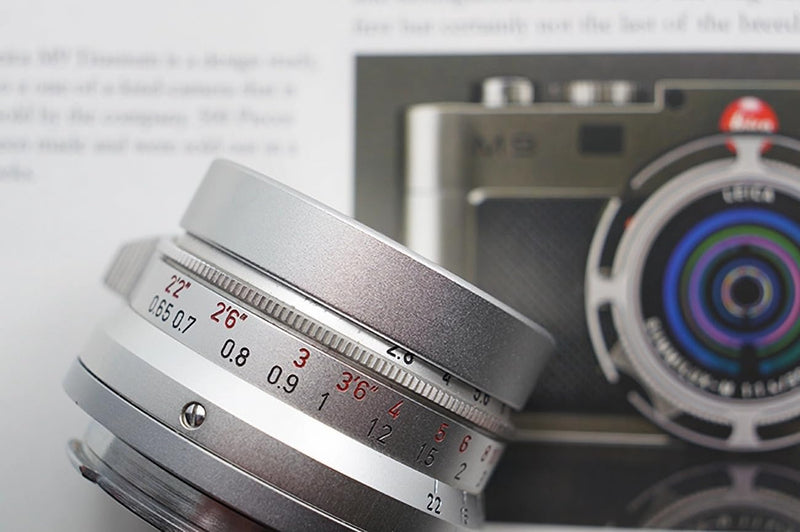 [AUSTRALIA] - Qs-C Metal Silver Lens Cap Front Cover Compatible with Leica L39 E39 Caliber Lens Voigtlander Zeiss Summicron Summaron Summilux Elmar Elmarit Jupiter, Internal Diameter 42mm(1.65in) (Silver) 