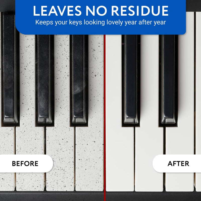 [AUSTRALIA] - IMPRESA Piano Key Cleaner Spray - Piano Keyboard Cleaning Kit & Solution - Non-Toxic Low-Odor Keyboard Cleaner for Grand & Baby Grand Keys - 8 Fl Oz, Clear, Pack of 1 