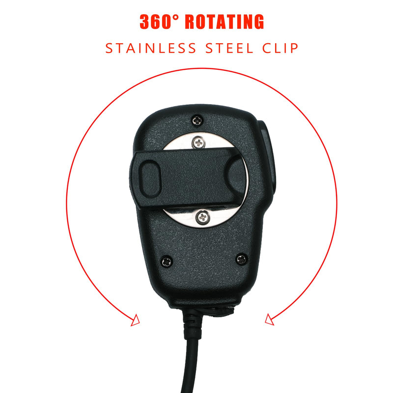 [AUSTRALIA] - Sarcia Remote Shoulder Speaker Microphone with Reinforced Cable for Yaesu FT-60 /60R VX-1/1R VX-2/2R VX-3/3R VX-5/5R Walkie Talkie Two Way Radio 