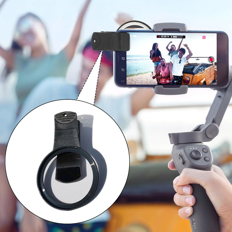 [AUSTRALIA] - 52mm Clip-on CPL Phone Camera Lens Filter, Phone Lens Filter Kit, Universal CPL Filter Compatible with iPhoneSamsung/Android Smartphones(Size:52mm) 52mm 