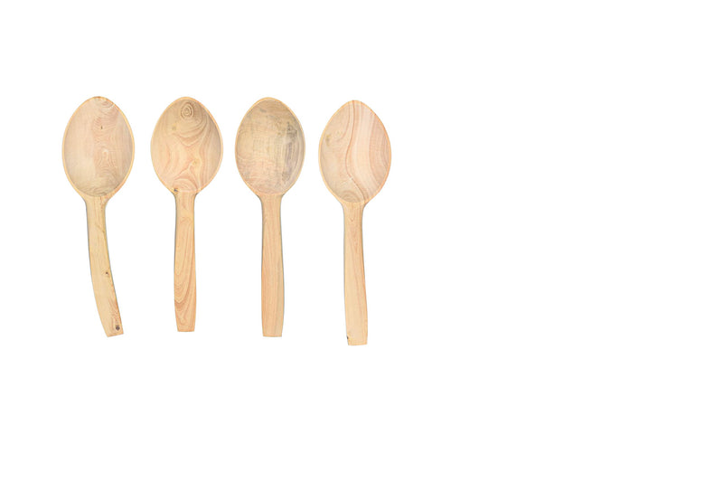 Boxwood Musical Spoons from Turkey (Set of 4)