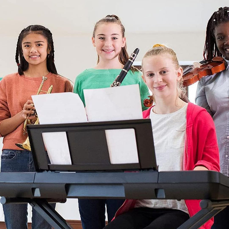 Music Stand,Lcjtop Music Stand for Sheet Music, Compatible with Numerous Yamaha Models Of Music Stands.Portable Music Stand for Music Stand Light with Music Book Clip