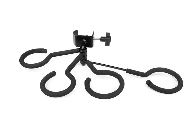 Gator Frameworks Clamping Rest for Four (4) Various-Size Horn Mutes Trumpet Stand (GFW-BNO-MUTEREST4)