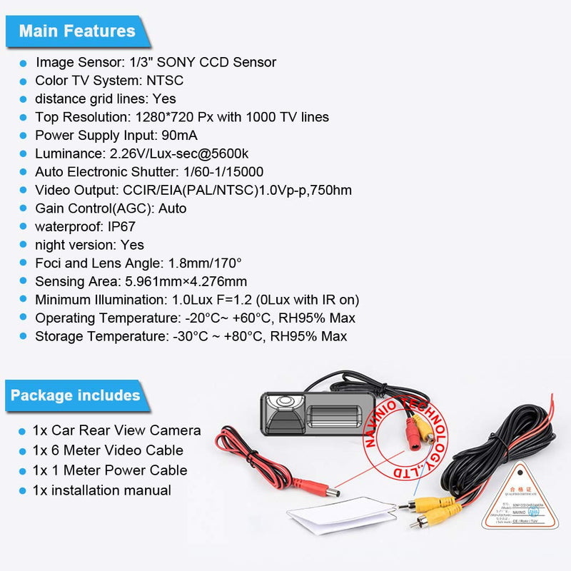 The New Kind Waterproof Night Vision HD Rear View Camera with Trunk Handle Switch Replacement for Golf Plus MK5 Jetta BJ III V Touran 1T GP 1T2 Passat 3C B6 Trunk Handle Camera