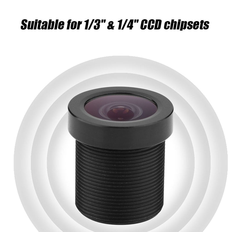 TV Lens/CCTV Len 1.8mm 170° Wide Angle Lens,1MP IR Board Lens for 1/3" & 1/4" CCD Security CCTV Camera Default