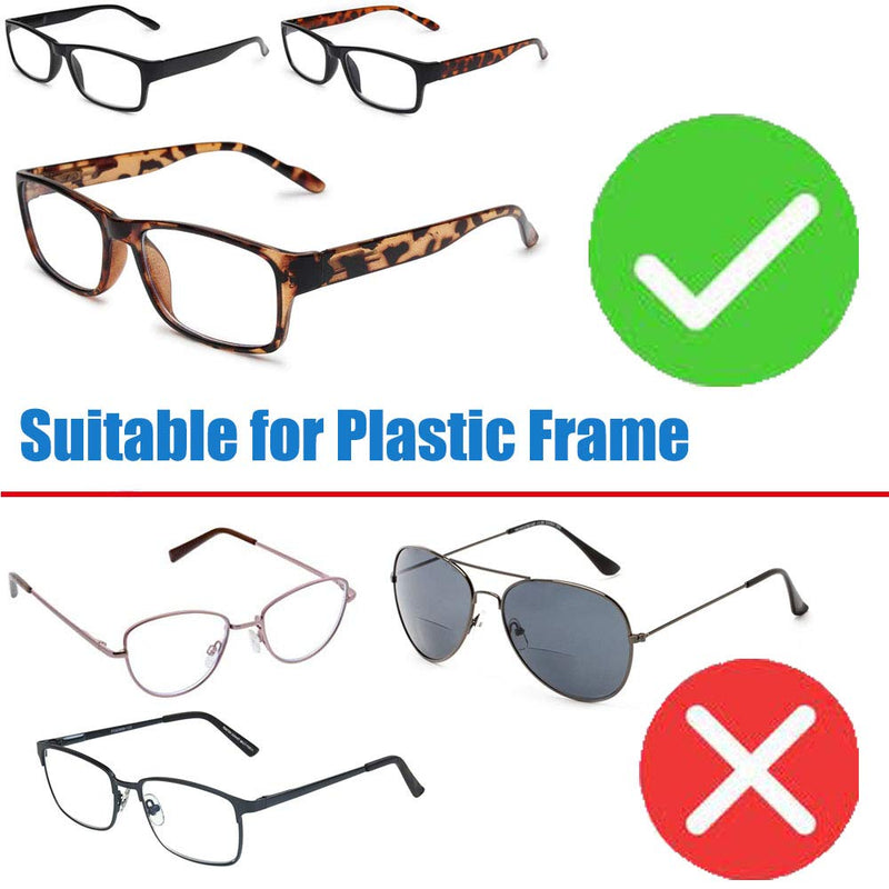 Soft Foam Nose Pads Self Adhesive Non-Slip Eyeglass Nose Pads, Thin Nosepads for Eyeglasses Sunglasses Glasses,12Pairs 1.5mm/Black Color