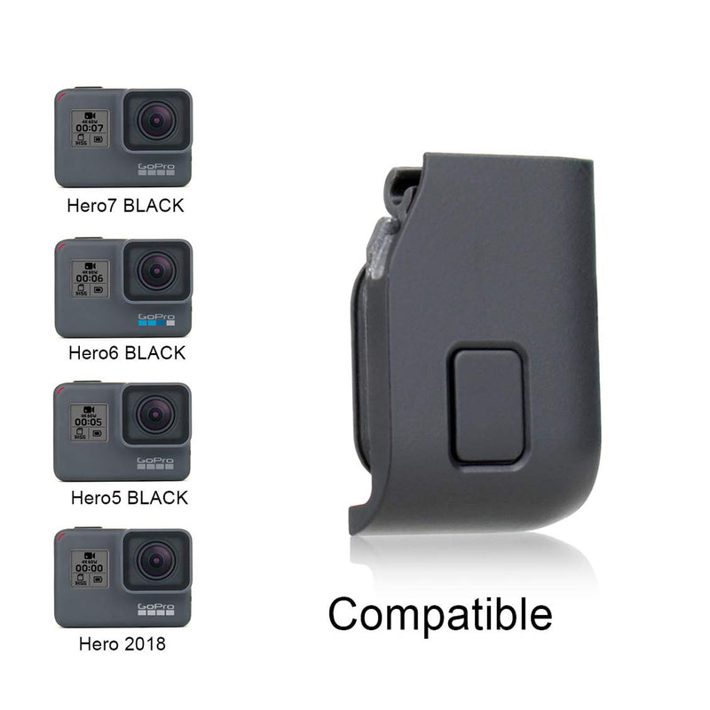 Replacement USB Side Door Cover for GoPro Hero 7 Black Camera Repair Part Accessories Side Door for Gopro Hero 7 Black