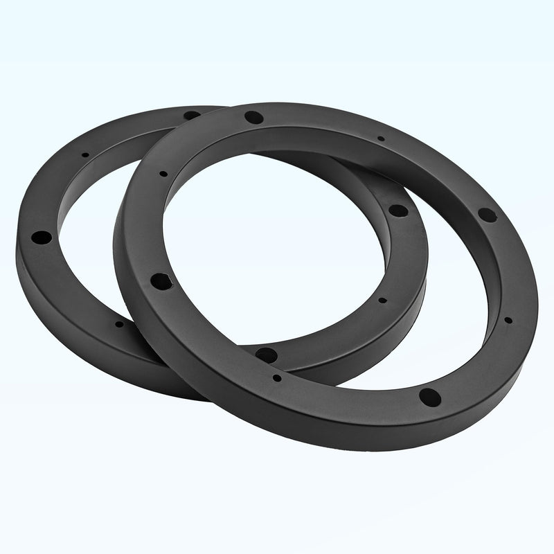 Universal 6.5 inch Car Door Speaker Mounting Ring Spacer Adapter 6.5 inch (2 PCS)