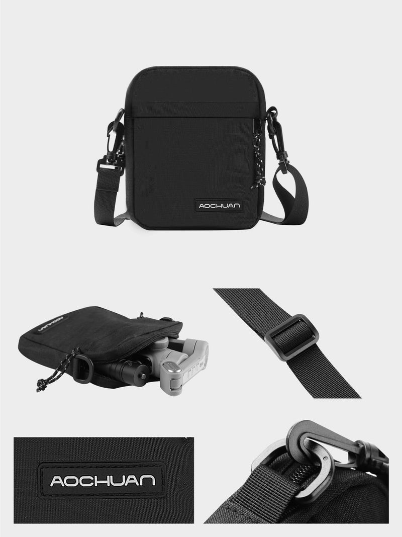 Storage Bag for Gimbal Stabilizer, Camera Bag with Adjustable Shoulder Strap, Sturdy Storage Bag Made of Oxford Fabric Material, Portable Bag for Camera, Gimbal Stabilizer & Accessories