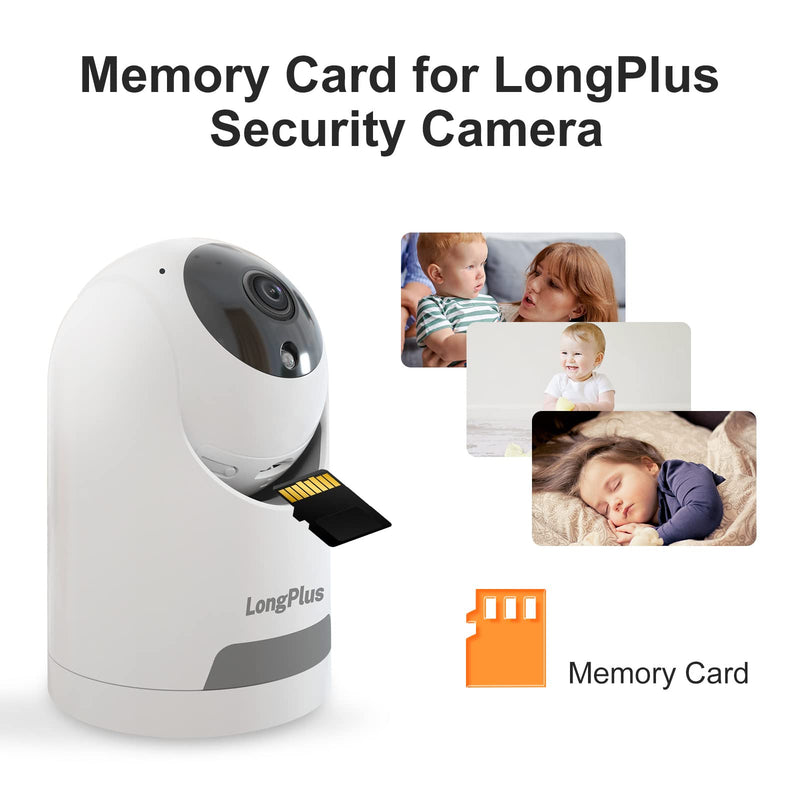 LongPlus Storage Card, High Speed Flash TF Card, Memory Card Full HD Video for Security Camera, Mobile Device Storage Phone, Tablet, Drone & Full HD Video Recording 32GB