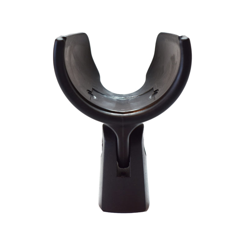 Ammo Clip HB52 Bullet Mic Holder Compatible With Se Electronics Hohner HB52 Harp Blaster Harmonica Microphone (Natural Black) Natural Black