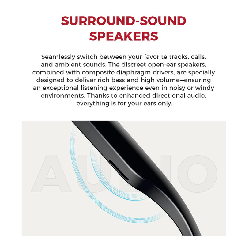 AI Smart Glasses, 5MP HD Camera Glasses, Real Time 26 Languages Translator, ChatGPT, Open Ear Audio, Stylish Frame for Women Men, Voice Assistant Sunglasses