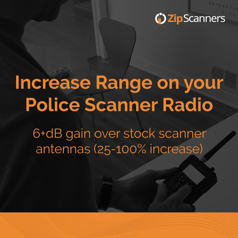 Police Scanner Radio Antenna | 820S Remtronix | SMA End Type | 700~900 MHz UHF Digital, Analog & Trunked Frequencies | 7" Flexible Whip, O-Ring | Increase Reception 25-100% SMA 7" 820S