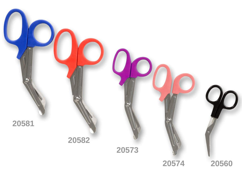 Gima – Utility Scissors for Wraps, Pack of 10 Scissors, Black 19 cm