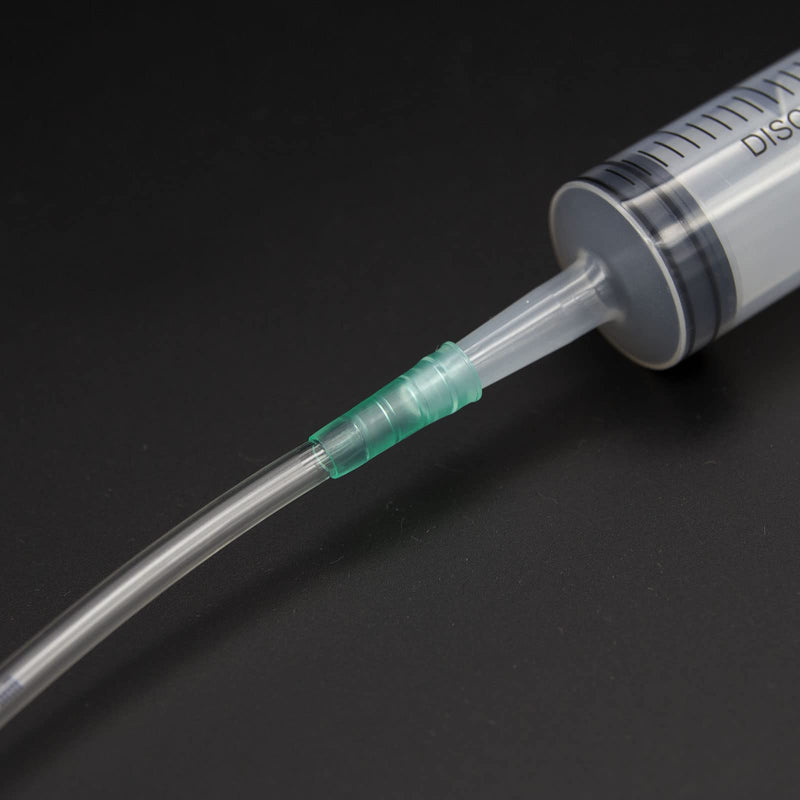 [AUSTRALIA] - 8-Piece Syringe Set, 20 ml 60 ml Syringe with Hose for Scientific Labs, Garden Watering, Measuring Fluids, Animal Feeding, Plant Watering, Industry, 20 ml x 2 + 60 ml x 2 + Hose x 4 