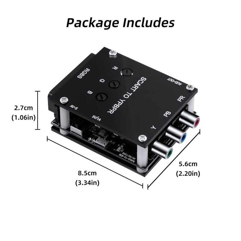 [AUSTRALIA] - Mcbazel ODV-RGBS SCART to YPBPR Component Converter for Retro Game Console/Arcade Boards 