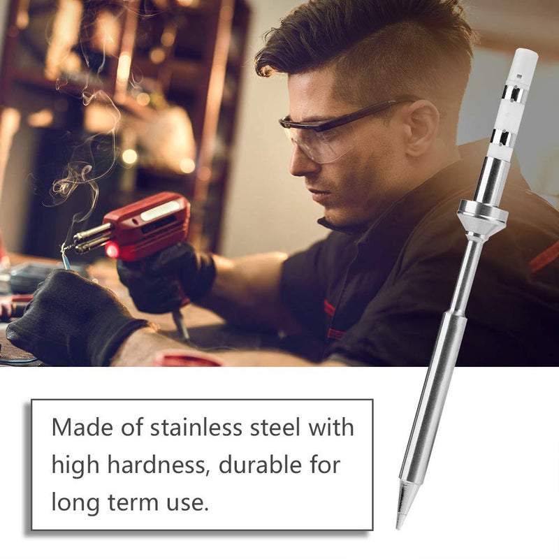 TS100 Tip, TS100 Soldering Tip, TS 100 Soldering Iron Tips, Mini Stainless Steel Soldering Tips Replacement for TS100 Soldering Iron (TS-B2) TS-B2
