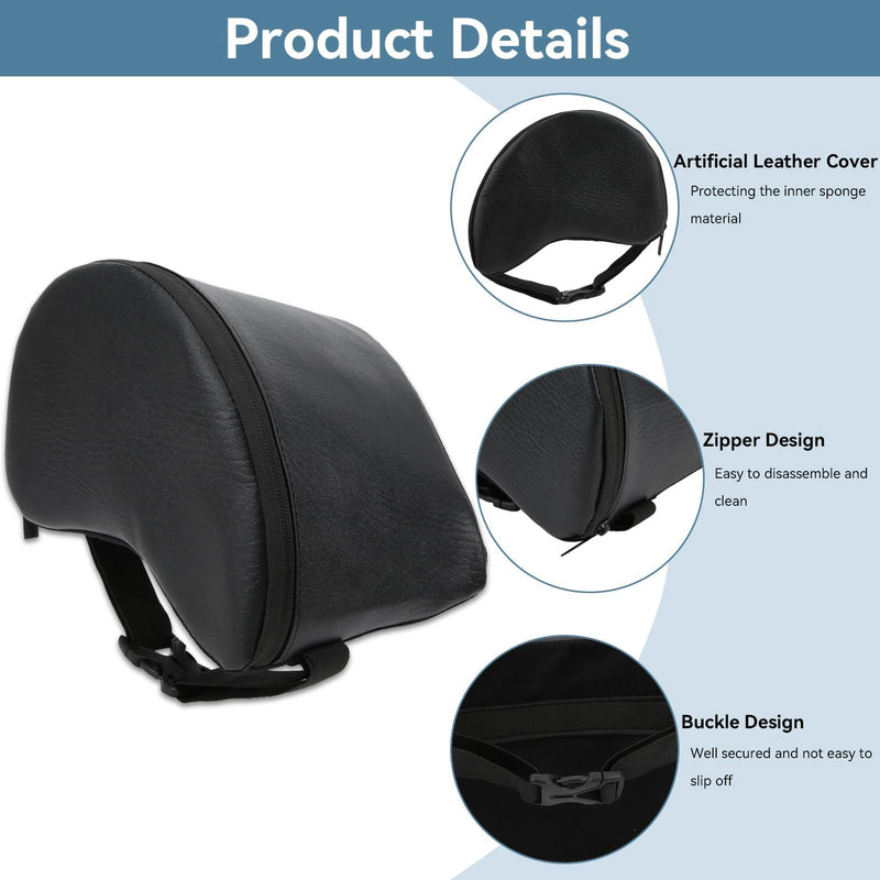 Guitar Cushion PU Leather Cover Guitar Bass Cushion Pad Guitar Leg Pad Guitar Leg Rest Guitar Leg Support Guitar Leg Pad Guitar Stool Cushion Guitar Support On Leg Musical Instruments Accessories