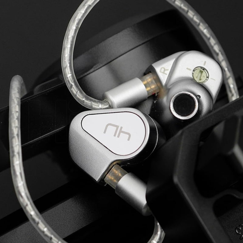 HiFiGo TANCHJlM 4U DMT-4Ultra in-Ear Monitors, Double-Chamber Dynamic Driver IEM Earphones with 4-Level Adjustable Circuit Filter System (4U)