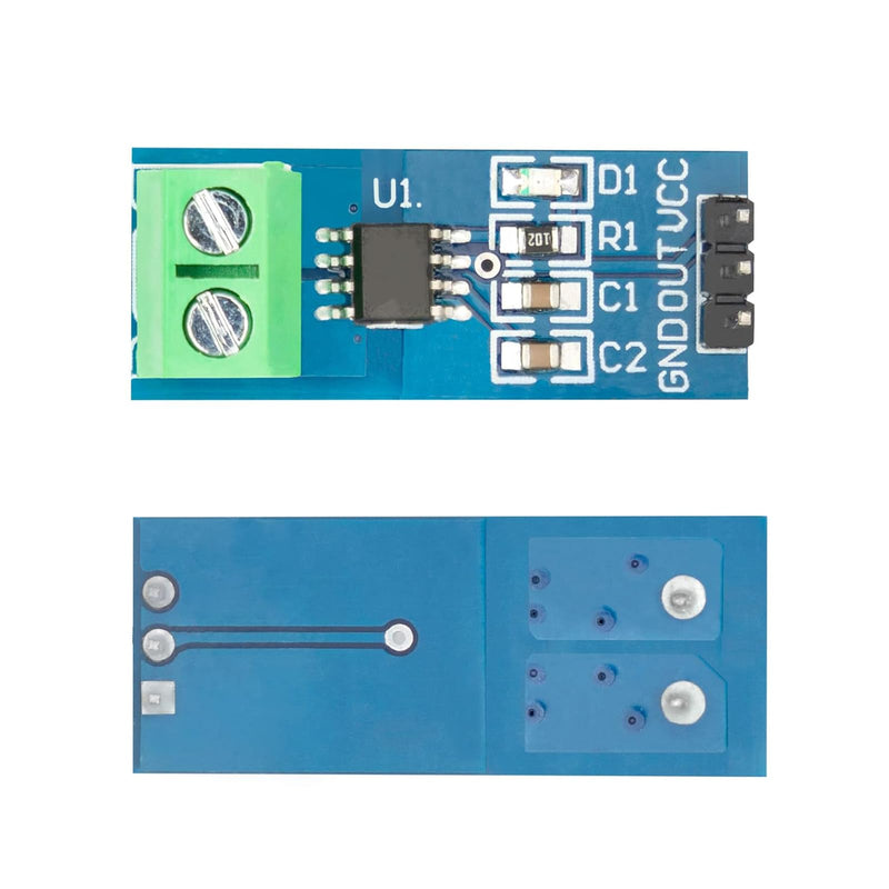 Pack of 5 ACS712 Current Sensors, Measuring Range Module Current Sensor Compatible with Arduino Bascom (20A) 20A