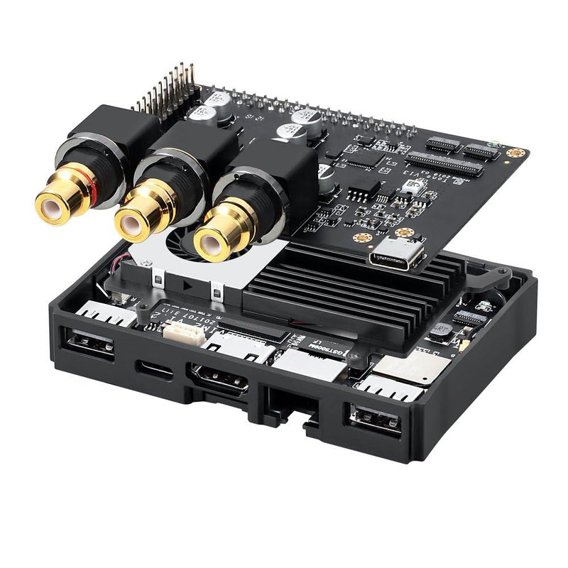 Khadas Tone Board High Resolution Audio Board VIMs, Compatible(Generic Edition) for Desktop PCs/Laptop PCs/Edge, Raspberry PIS and Other SBCs/All Other Devices via Included USB-C to USB-A 2.0 Cable Generic Edition