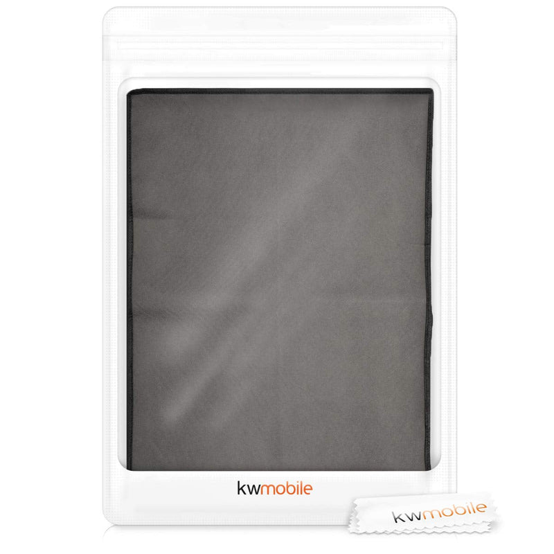kwmobile Cover Compatible with HP DeskJet 3720 - Dust Cover Printer Protector - Dark Grey