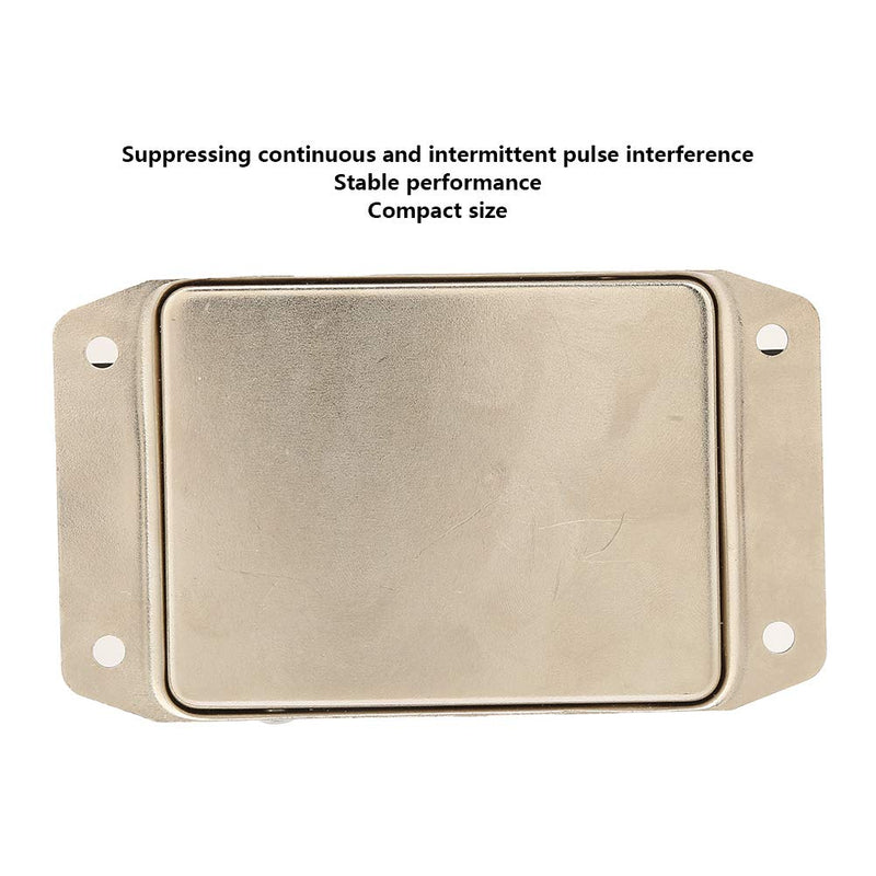 Nikou Mains Filter, 115V/250V 10A 50/60Hz Single Pole/Two-Pole EMI Filter Connector for Most Digital Devices