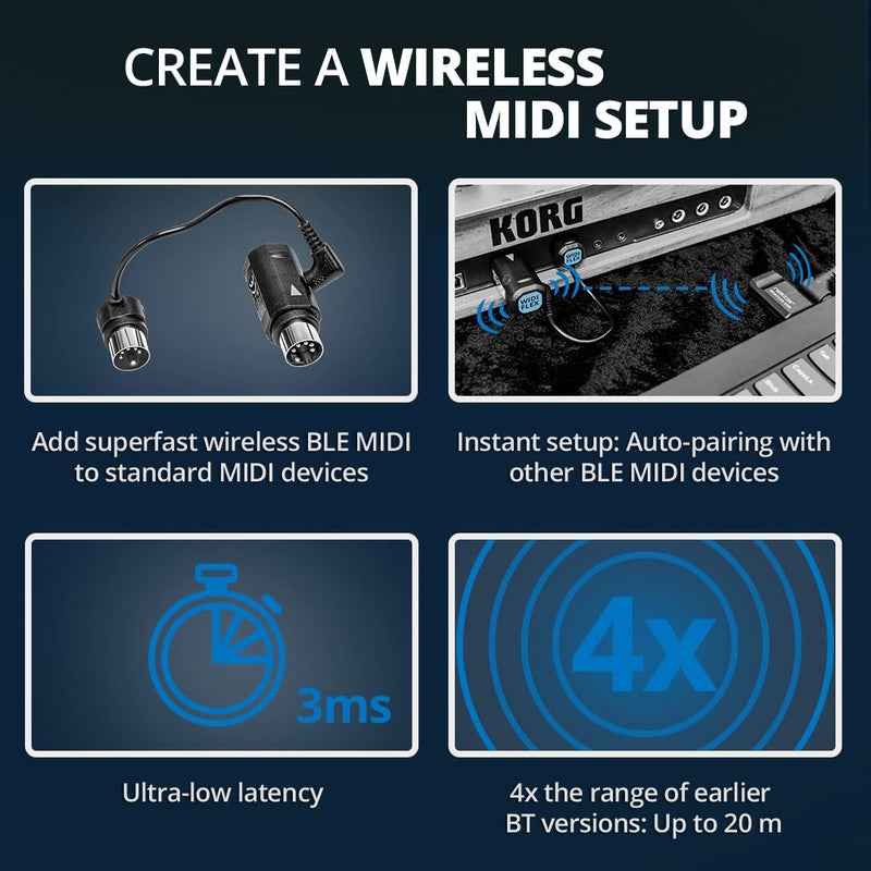 Nektar WIDIFLEX Wireless Bluetooth MIDI Interface