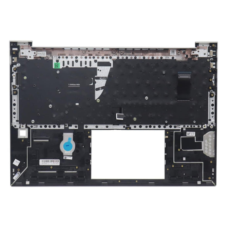 New Replacement for HP EliteBook 860 G9 865 G9 G10 EliteBook 1060 G9 Laptop Upper Case Palmrest Keyboard Assembly Part N08145-001 N13904-001 N13904-B31 Silver (Non-Backlit Keyboard) Non-Backlit Keyboard