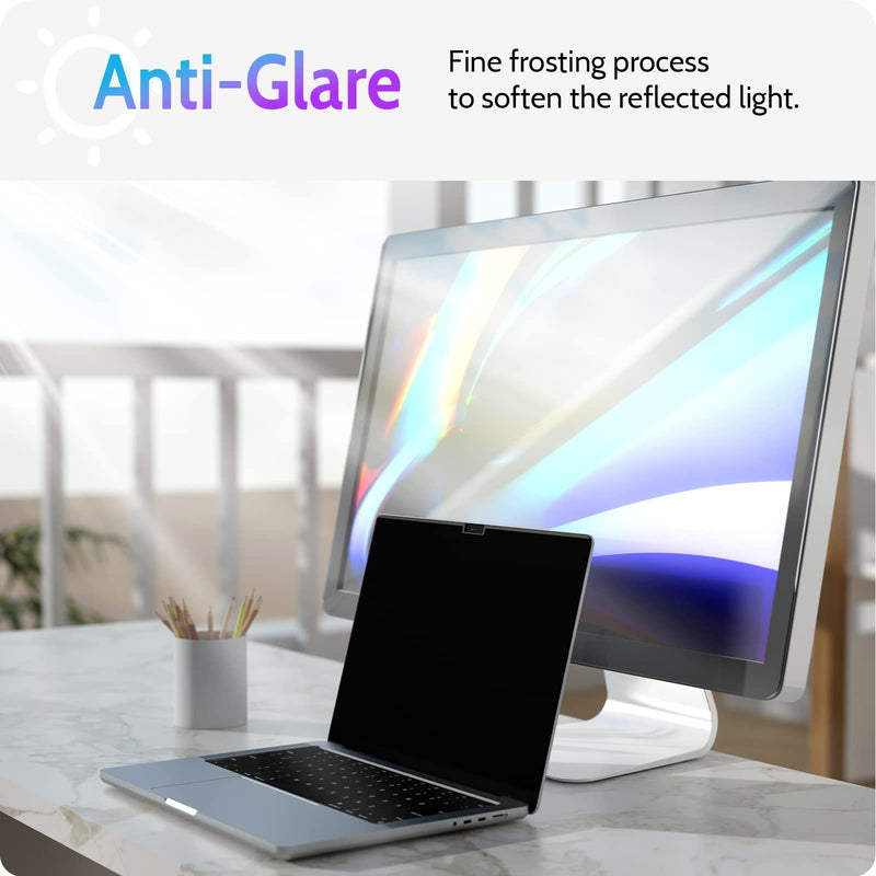 Privacy Screen MacBook Air 15 Inch (2023-2024, M2 M3 Chip) - A2941 A3114, Magnetic Removable Matte Anti Blue Light Glare Filter 15inch Privacy Screen Protector for Mac Pro 15.3" Laptop MacBook Air 15 Inch(2023-2024,M2,M3)