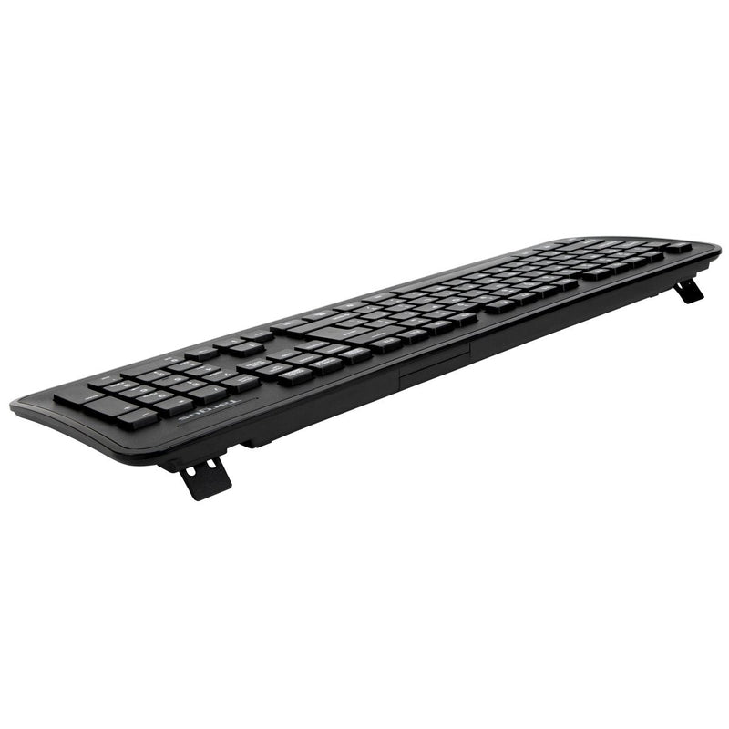 Targus Full-Size Wireless Keyboard for PC or Mac with USB Dongle, Black (AKB214TT)