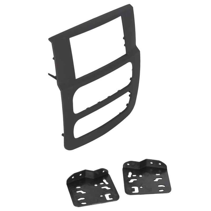 HECASA Double Din Radio Stereo Dash Kit Compatible with 2002 2003 2004 2005 Dodge Ram 1500 2500 3500 Without Wiring Harness