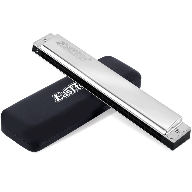 [AUSTRALIA] - East top 24 Holes Professional Tremolo Harmonica Musical Instrument for Adults (T2403-C) 
