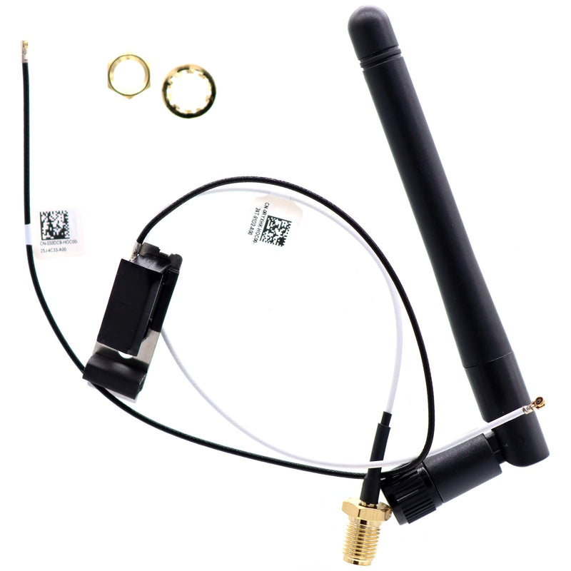 Deal4GO M.2 MHF4 Internal WiFi Antenna WLAN Cable C5NF7 RYXHK for Dell Optiplex 7090 7080 5090 5080 3090 3080 Micro (MFF)