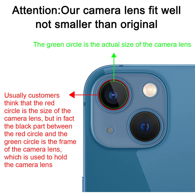 [AUSTRALIA] - 2 Set OEM Back Rear Camera Lens Glass Replacement for iPhone 13 and iPhone 13 Mini with pre-Installed Adhesive and Reparing Toolkit iPhone 13 / iPhone 13 mini 
