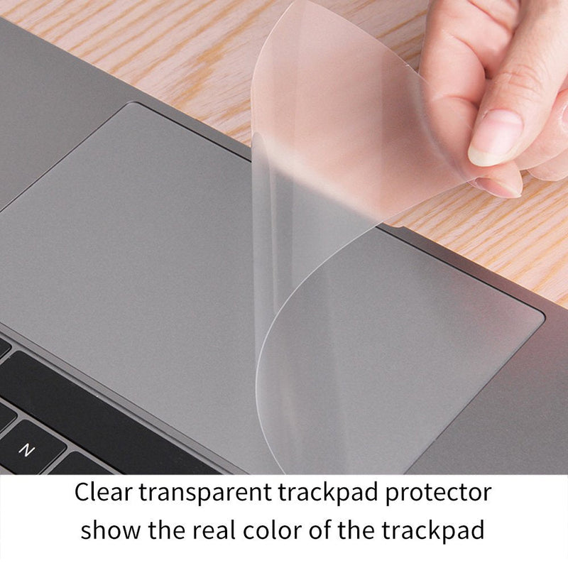 CaseBuy MacBook Air 13 Inch Trackpad Protector Cover Compatible 2021 - 2018 Release MacBook Air 13 Inch with Touch ID Model A2337(M1) A2179 A1932 Clear Anti-Scratch Trackpad Skin MacBook Air 13" (2018-2021)