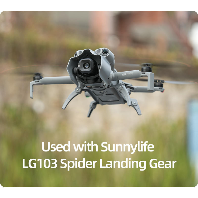 BTG Gimbal Camera Lens Hood for DJI Mini 5 Pro Drone Accessories Parts Prevent Glare Light