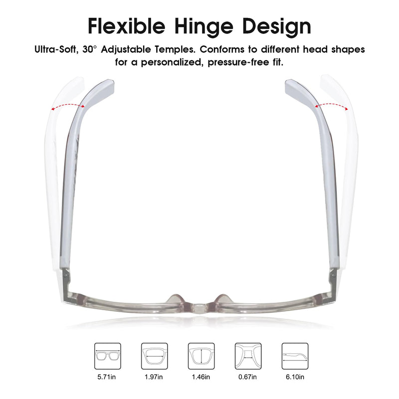 AI Glasses for Women, Smart Glasses with Real-Time Translation | 164 Languages, Photochromic Lenses, Lightweight Thin Temples Free App, Stylish Pink Bluetooth Glasses, Travel & Everyday Wear