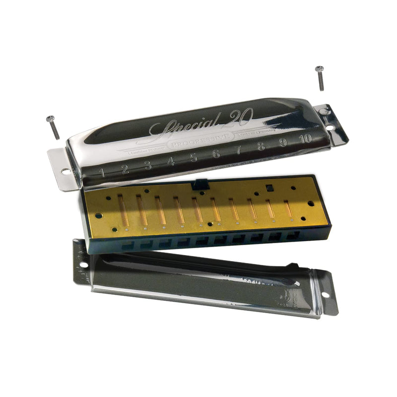 [AUSTRALIA] - Hohner 560PBX Special 20 Harmonica, Key of G Sharp One Size G# 