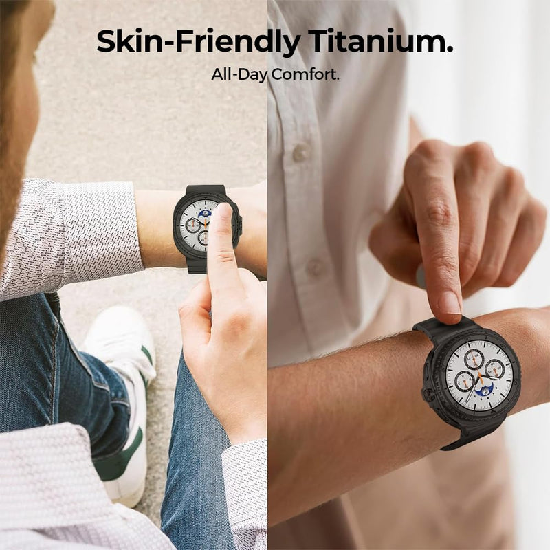 No Tool Titanium Band for Samsung Watch 9 8 40mm 44mm/8 Classic 46mm 22mm