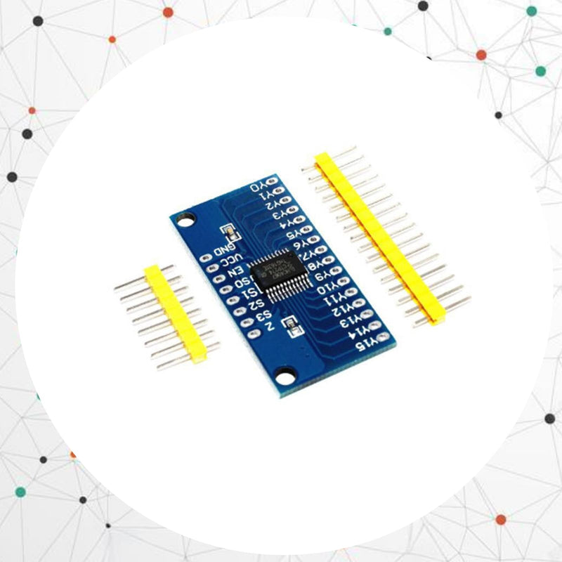 CD74HC4067 High Speed CMOS 16 Channel Analyzer Digital Multiplexer Analogue / Digital 2V-6V Pack of 8