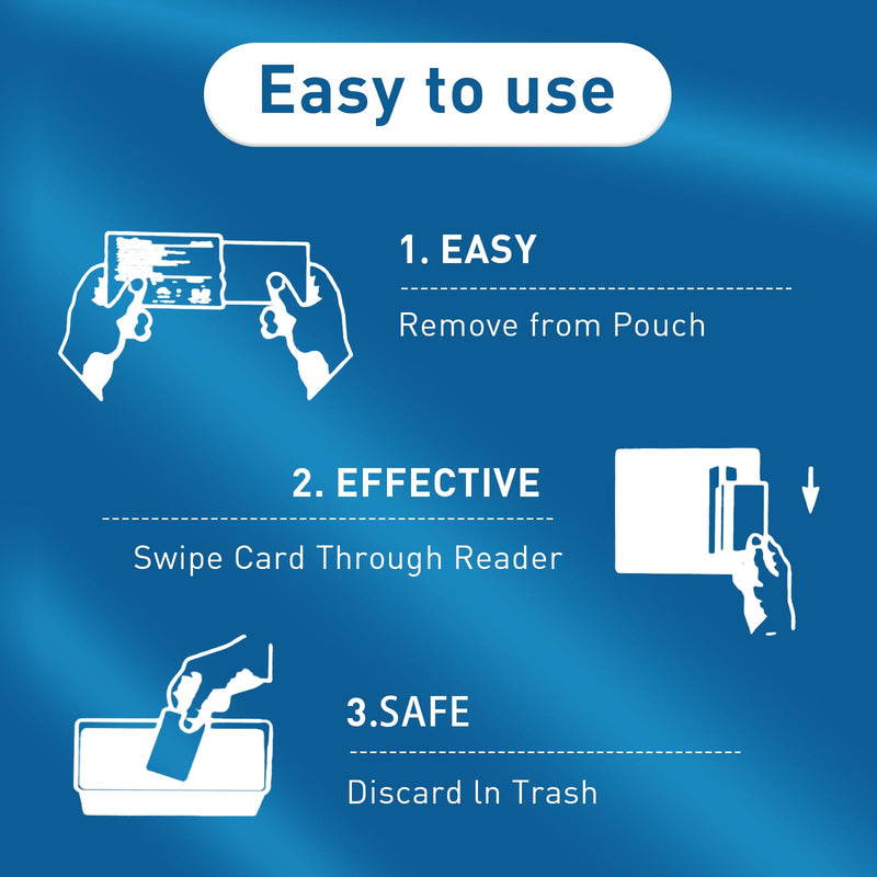 Thermal Label Printer Cleaning Card Compatible with DYMO LabelWriter Label Printers, 10-Pack (60622), Clean Printing Head LabelWriter Cleaning Cards 10 PACK